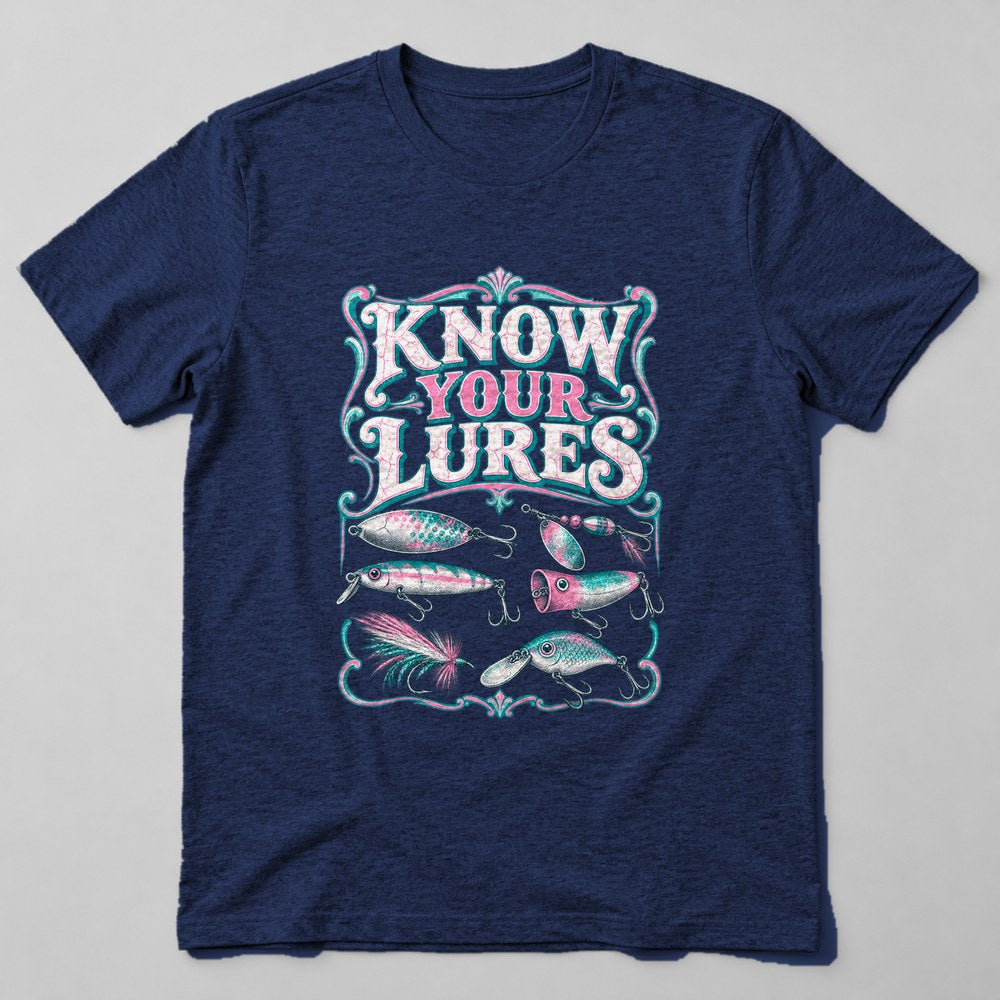 Know Your Lures T-Shirt in Navy