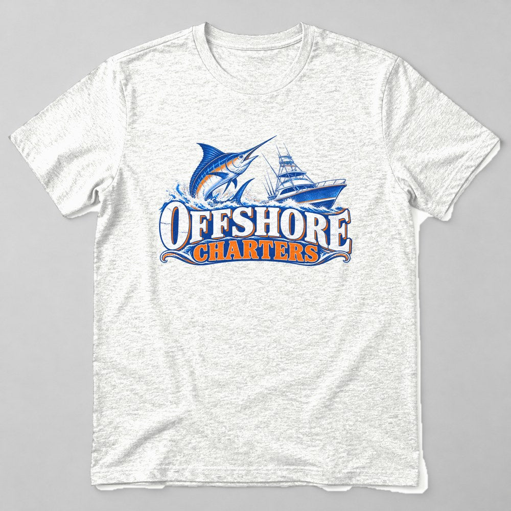 Offshore Charters T-Shirt in White