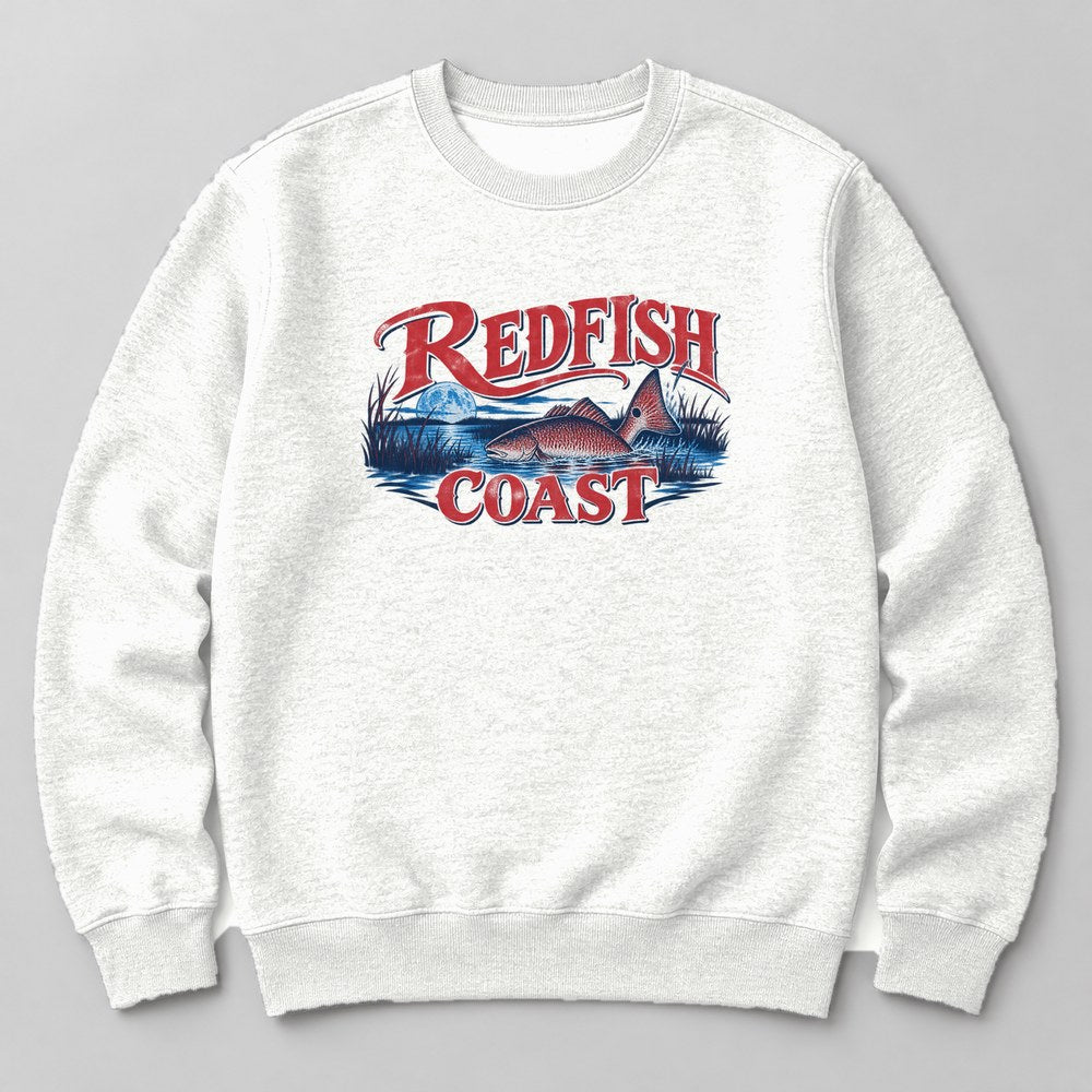 Redfish Coast Sweatshirt in White