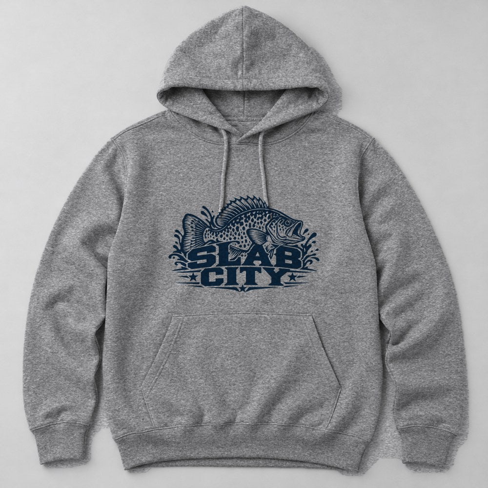Slab City Hoodie in Heather Grey