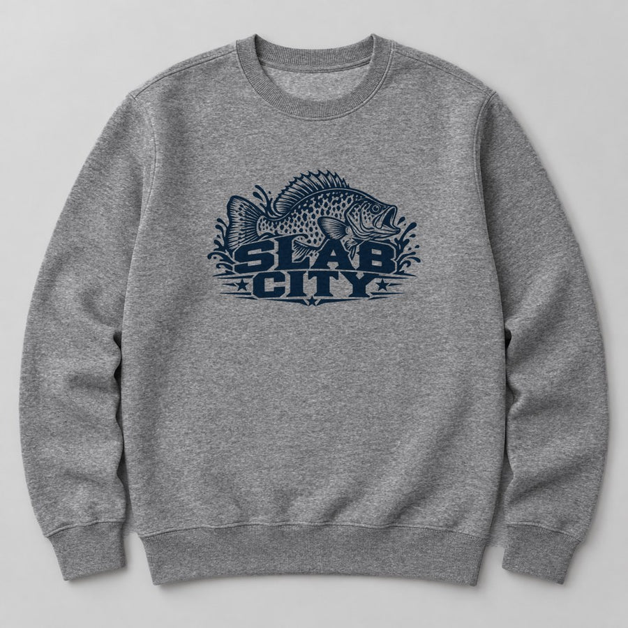 Slab City Sweatshirt in Heather Grey