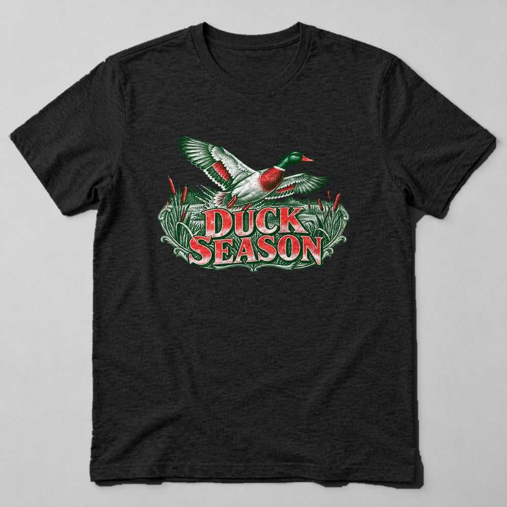Duck Season T-Shirt in Black