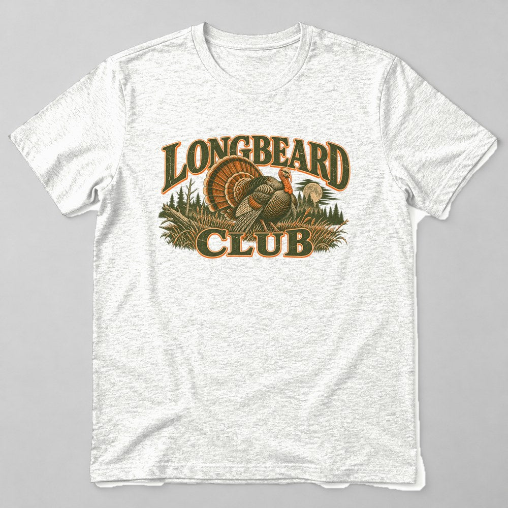 Longbeard Club T-Shirt in White