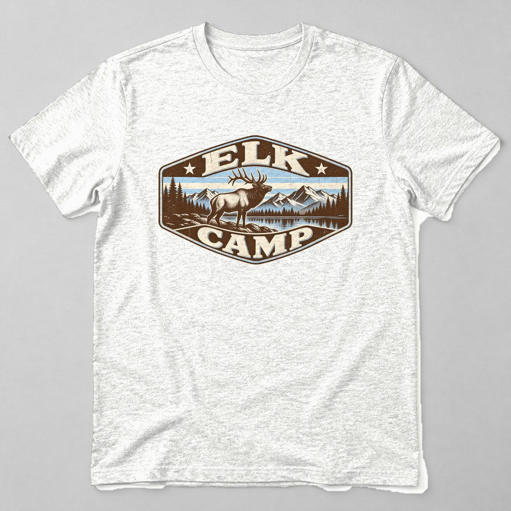 Elk Camp T-Shirt in White
