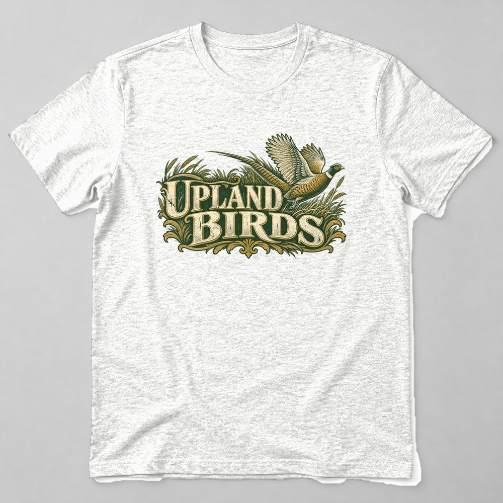 Upland Birds T-Shirt in White