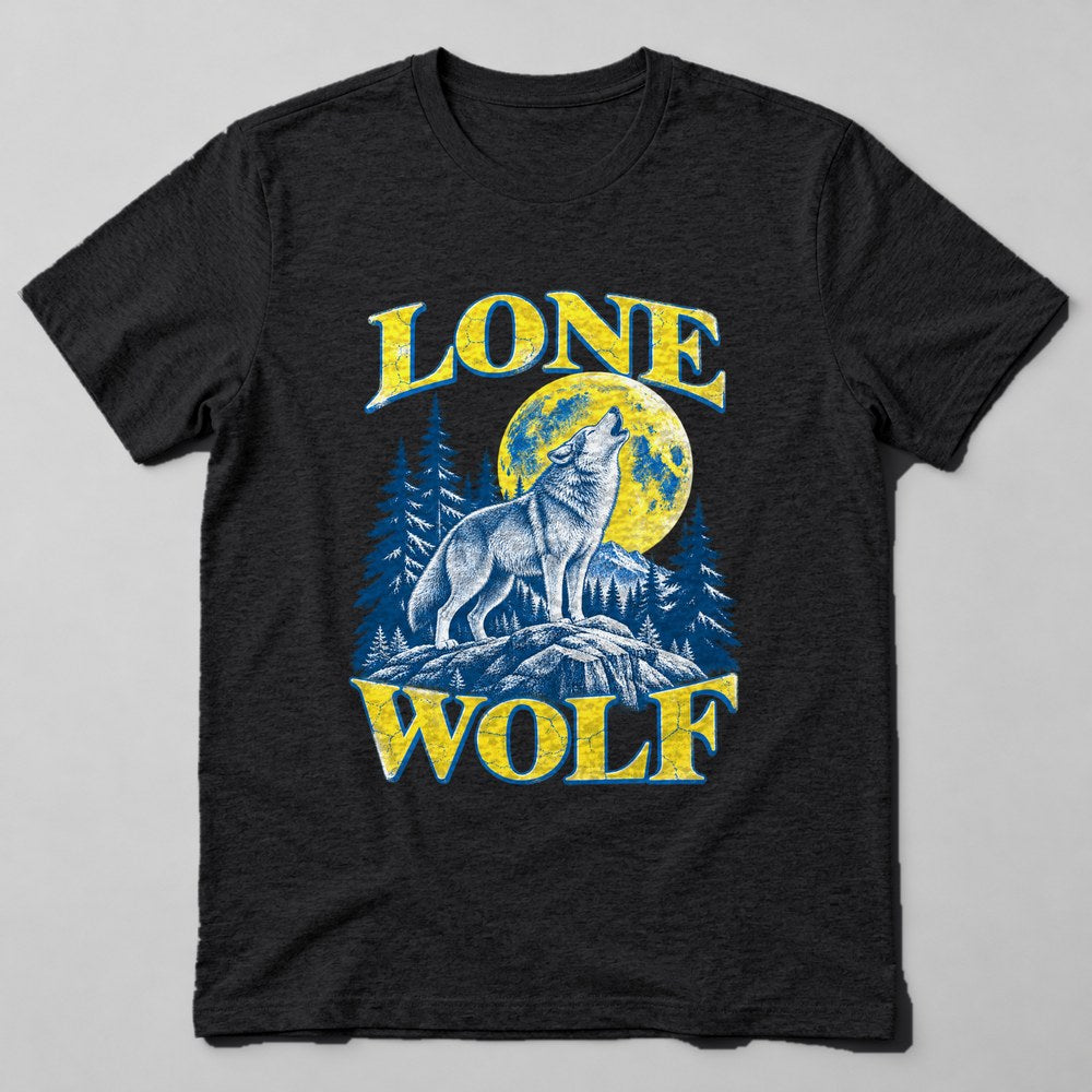 Lone Wolf T-Shirt in Black