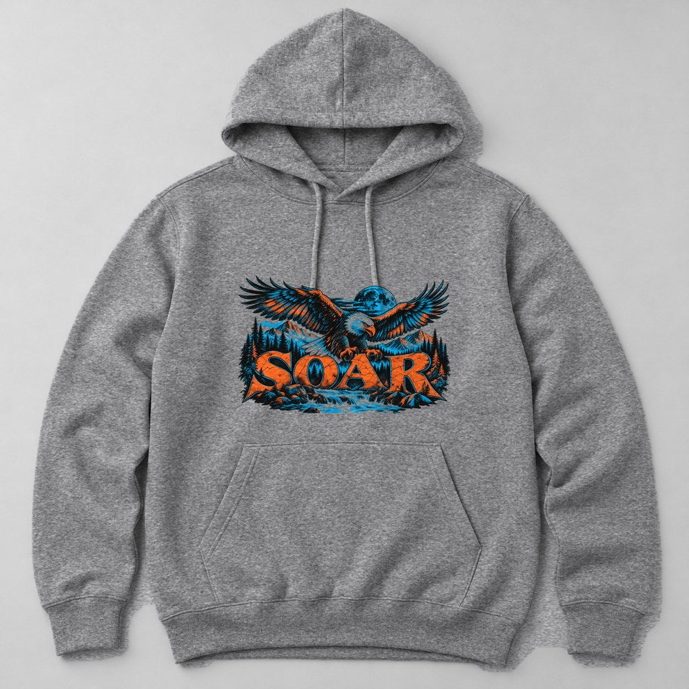 Soar Hoodie in Heather Grey