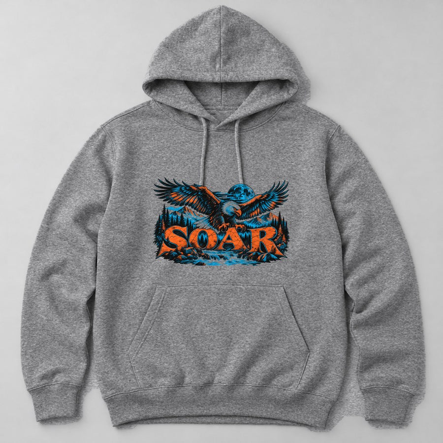 Soar Hoodie in Heather Grey