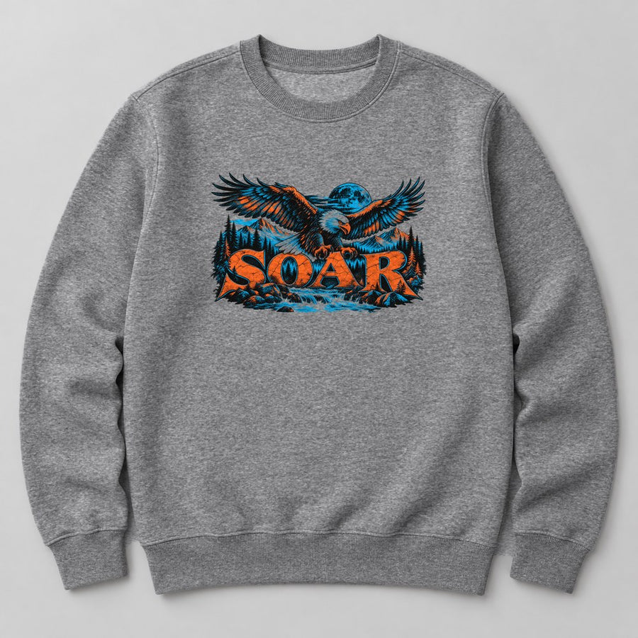 Soar Sweatshirt in Heather Grey