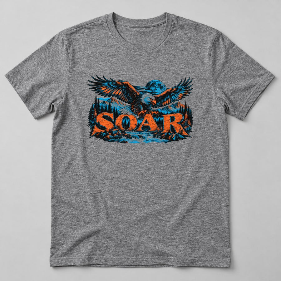 Soar T-Shirt in Heather Grey