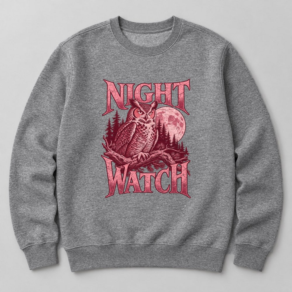 Night Watch Sweatshirt in Heather Grey