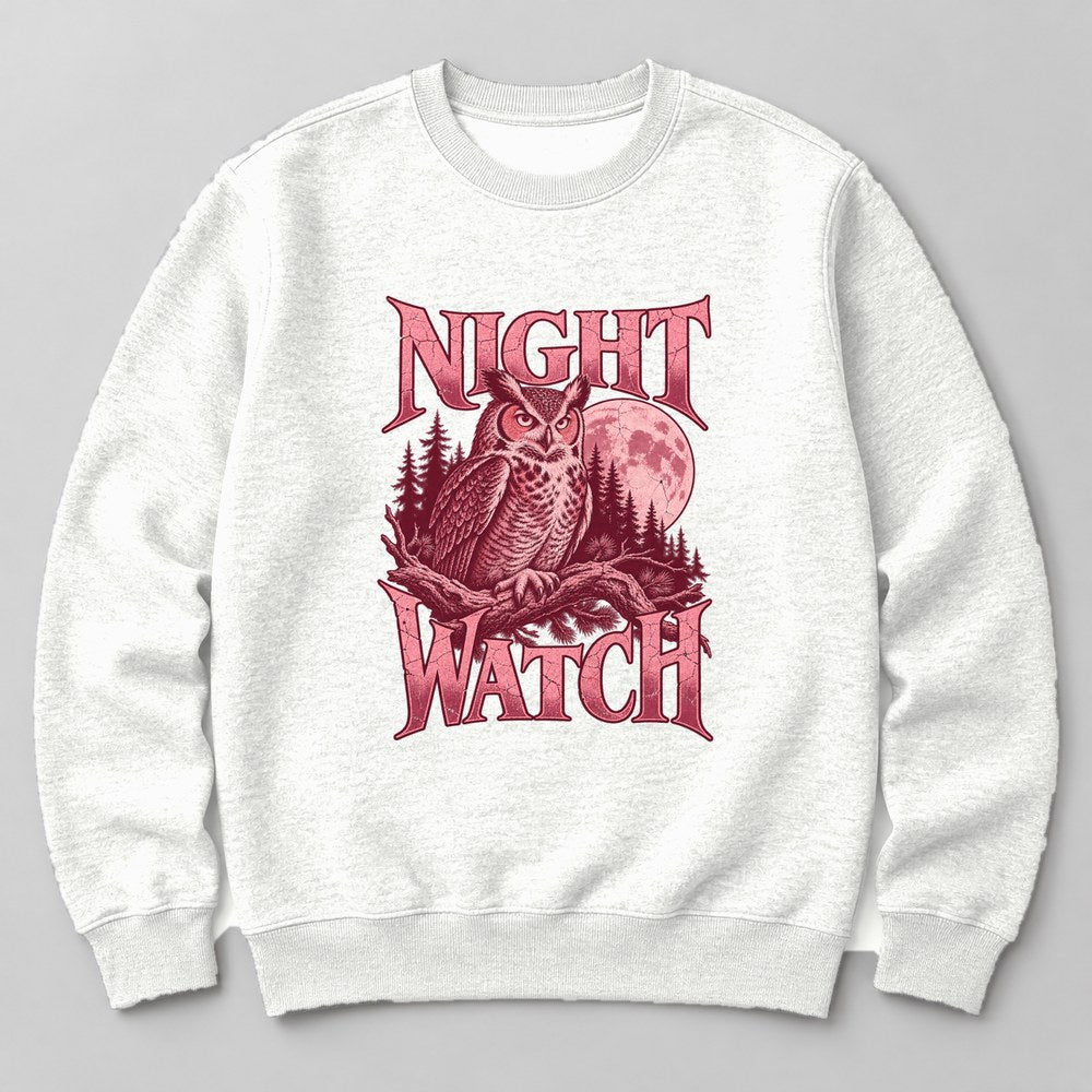 Night Watch Sweatshirt in White