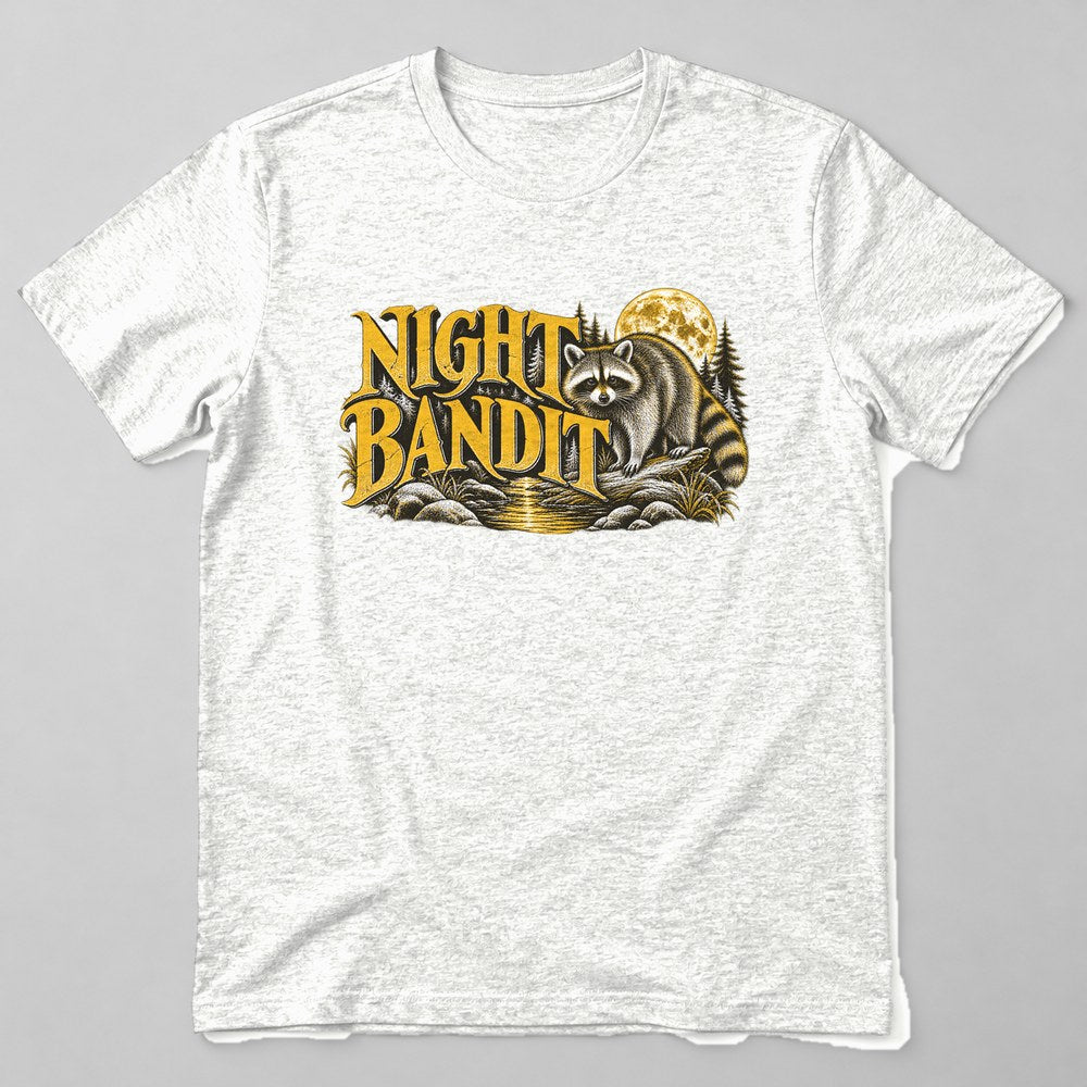 Night Bandit T-Shirt in White