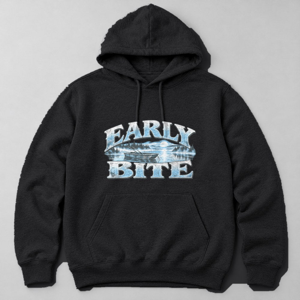 Early Bite Hoodie in Black