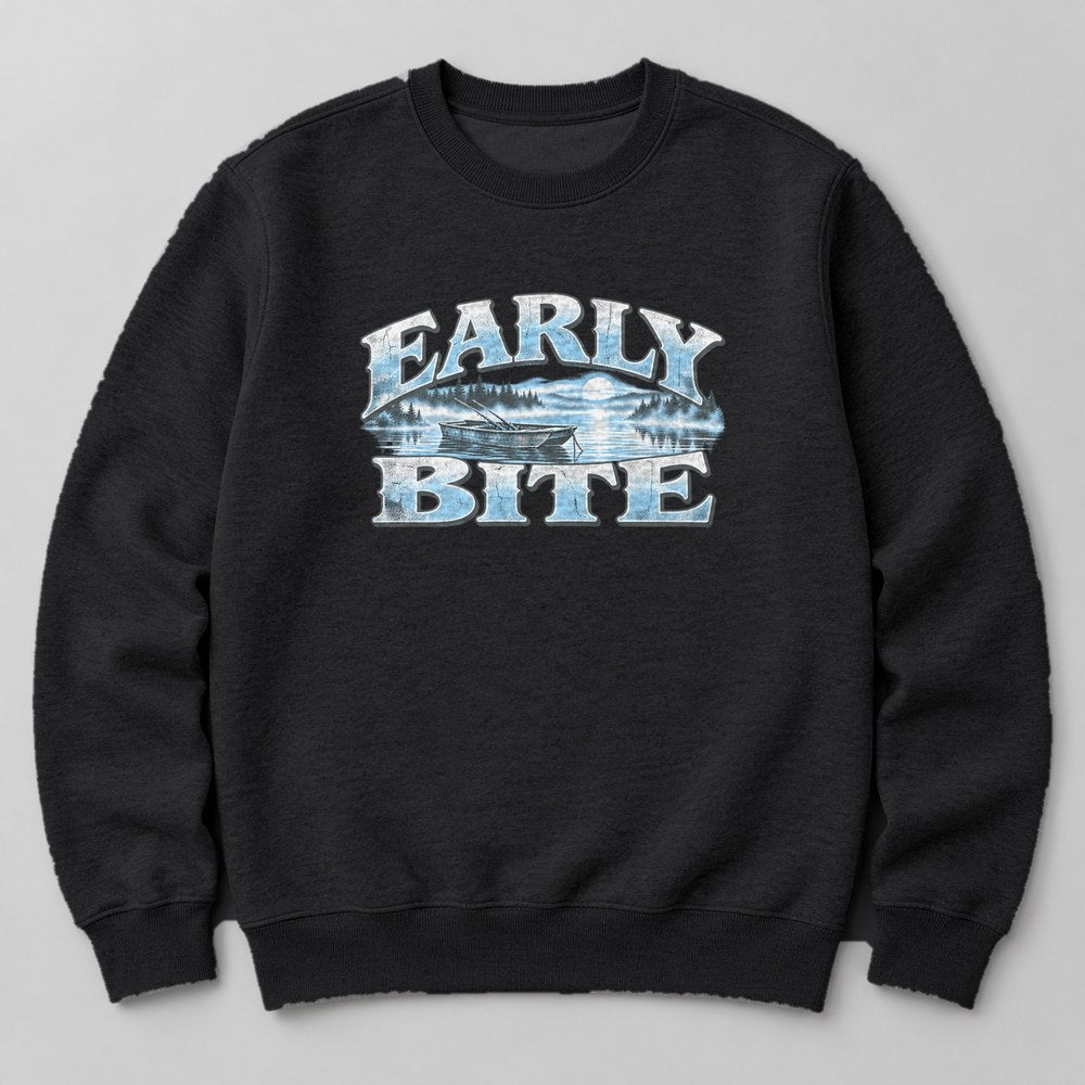 Early Bite Sweatshirt in Black