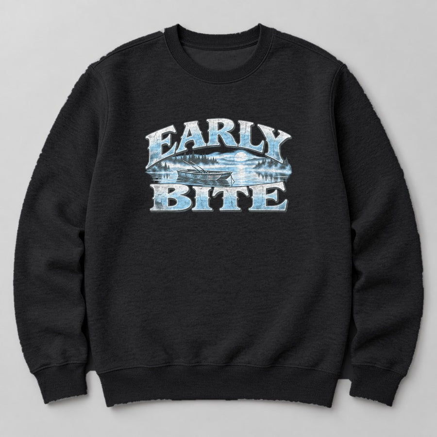 Early Bite Sweatshirt in Black