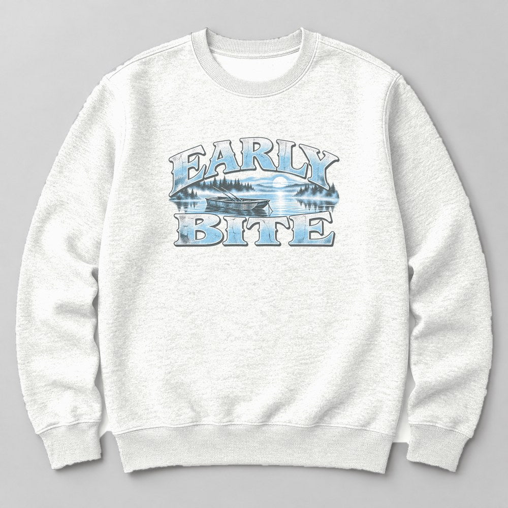Early Bite Sweatshirt in White