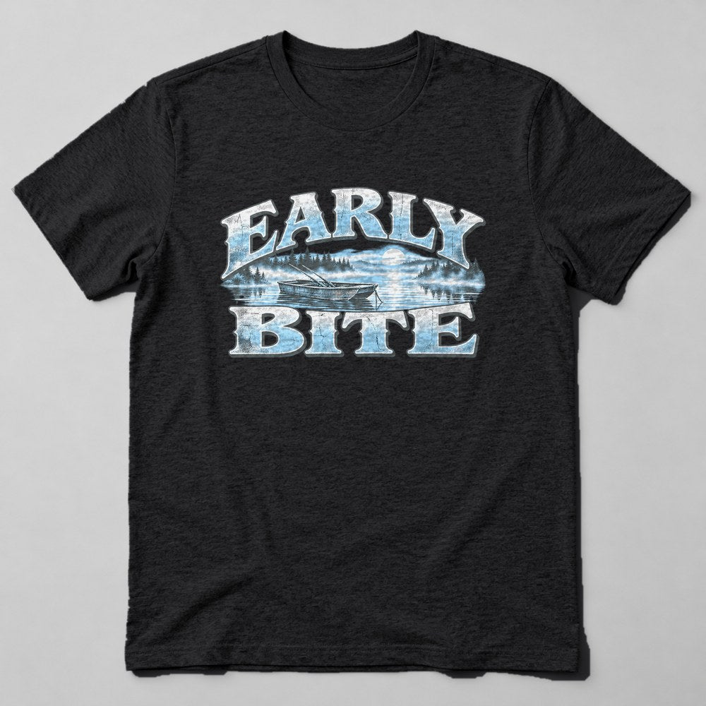 Early Bite T-Shirt in Black