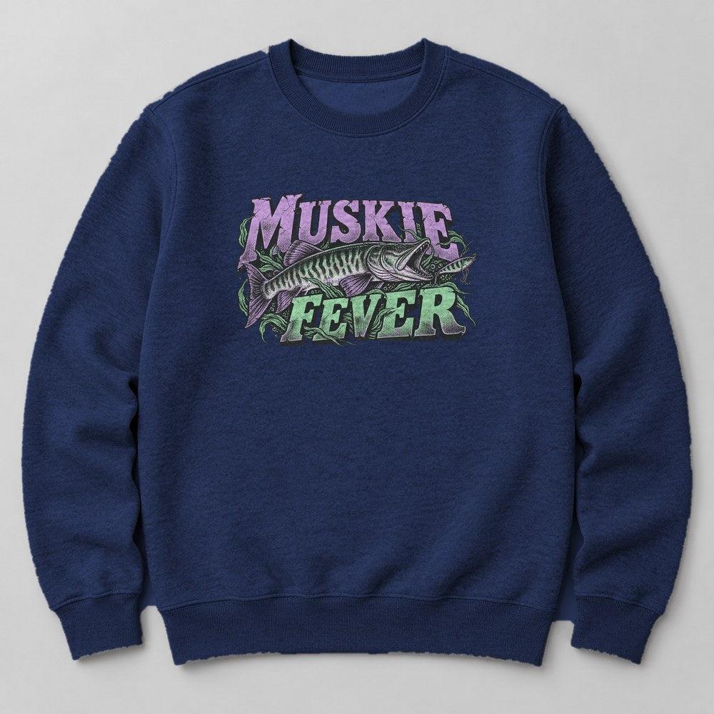 Muskie Fever Sweatshirt in Navy