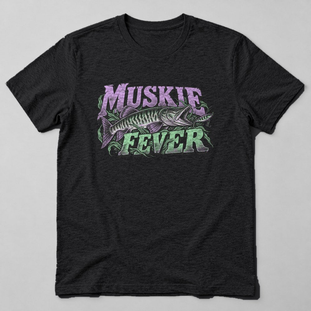 Muskie Fever T-Shirt in Black