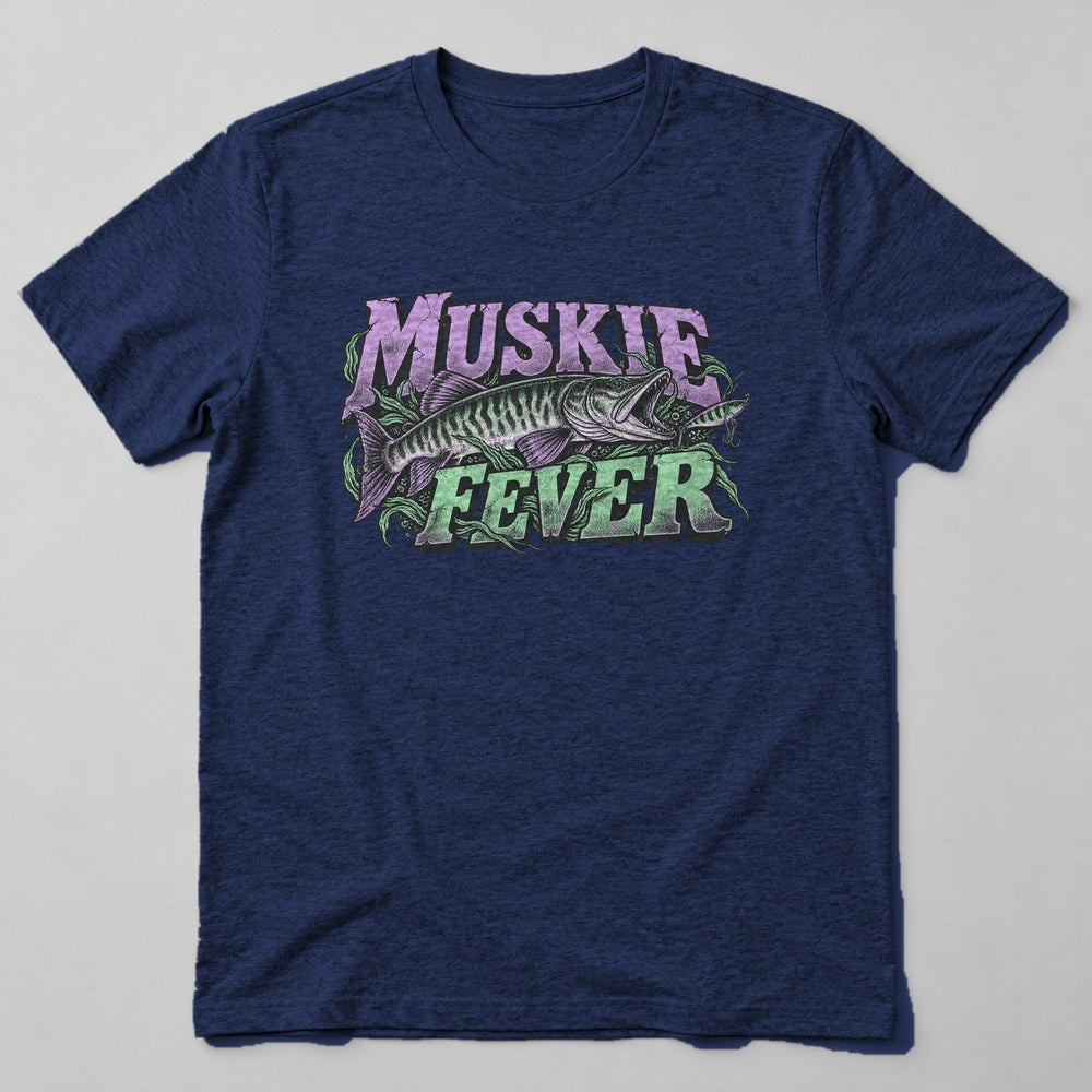 Muskie Fever T-Shirt in Navy