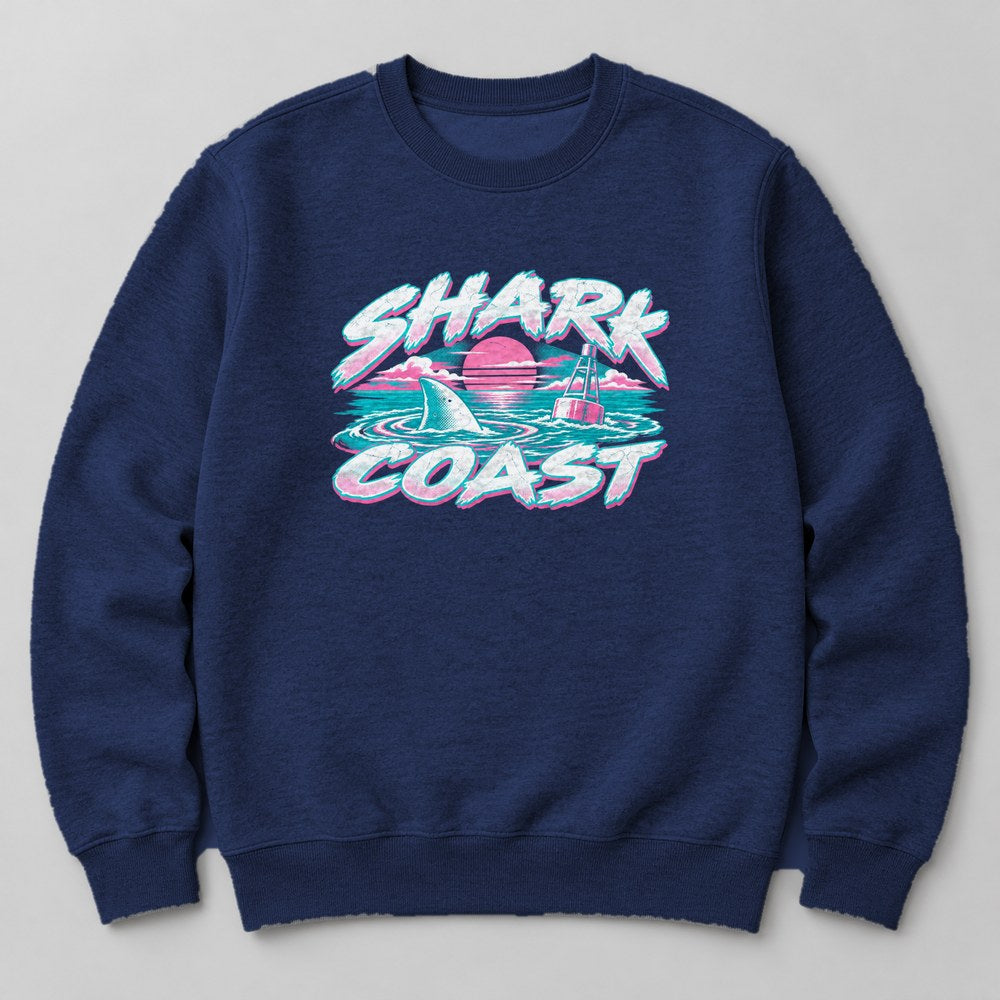 Shark Coast Sweatshirt in Navy