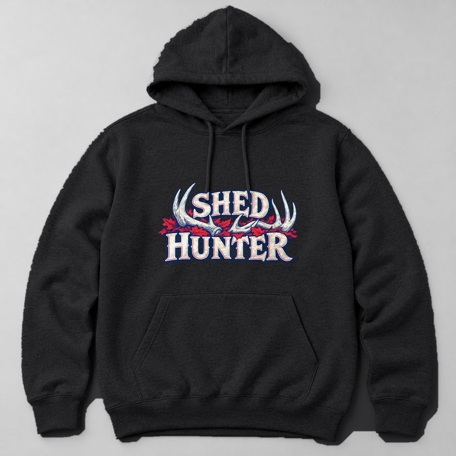 Shed Hunter Hoodie in Black