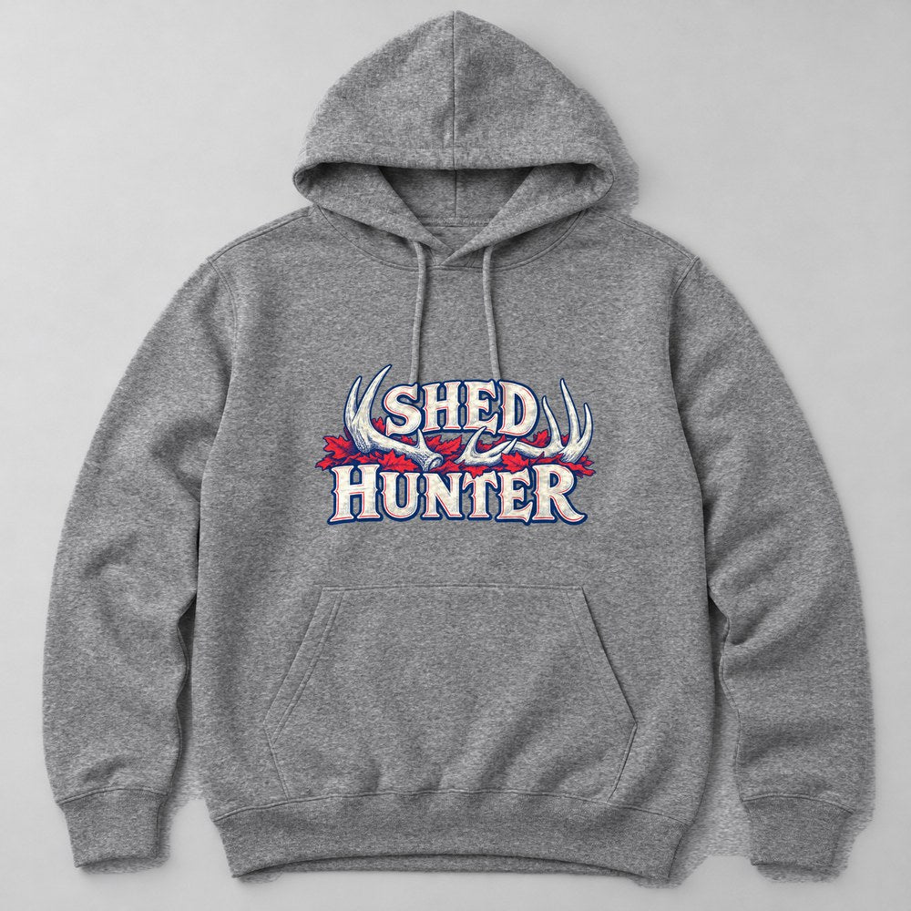 Shed Hunter Hoodie in Heather Grey