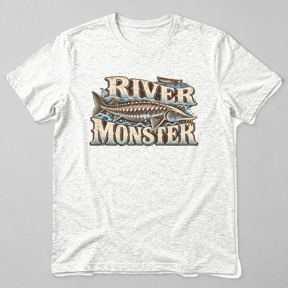River Monster T-Shirt in White