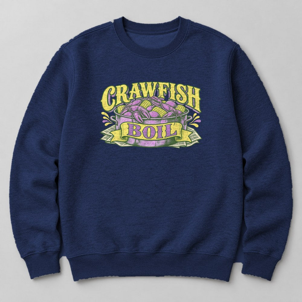 Crawfish Boil Sweatshirt in Navy