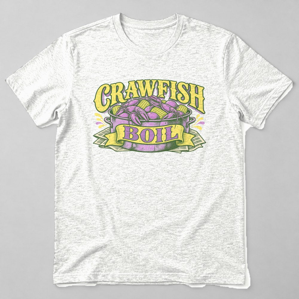 Crawfish Boil T-Shirt in White
