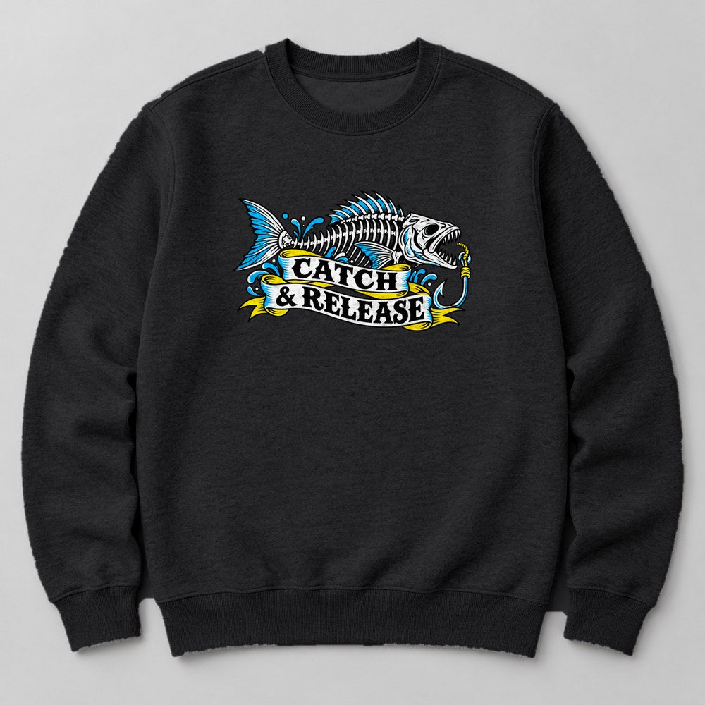 Catch & Release Sweatshirt in Black