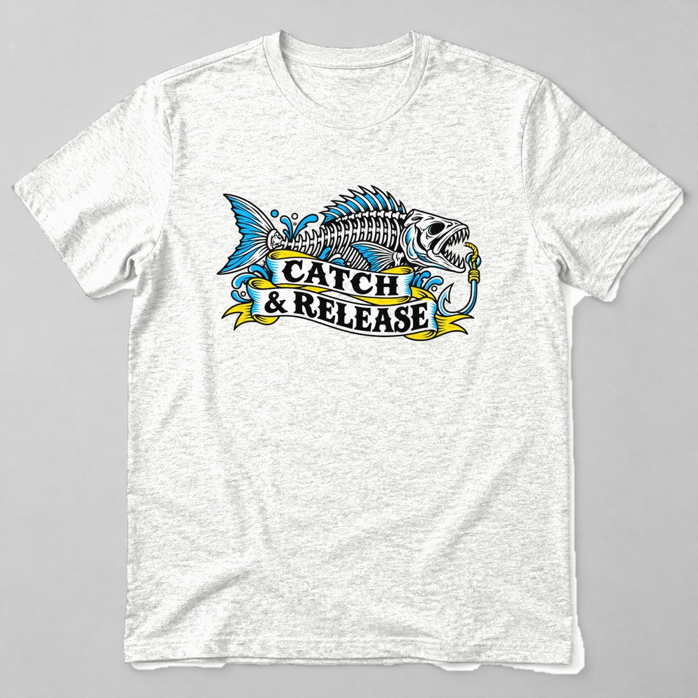 Catch & Release T-Shirt in White