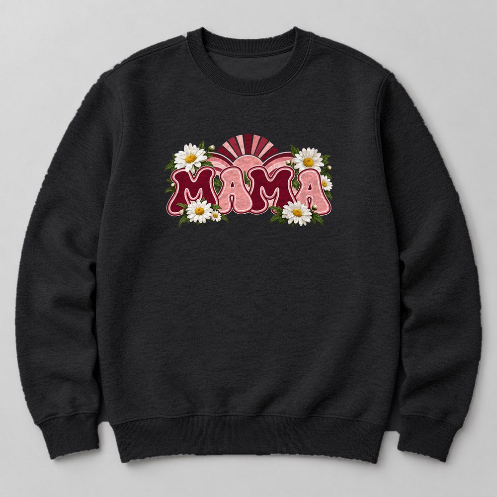 Mama Sweatshirt in Black