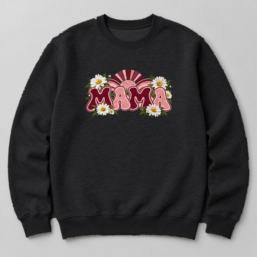 Mama Sweatshirt in Black