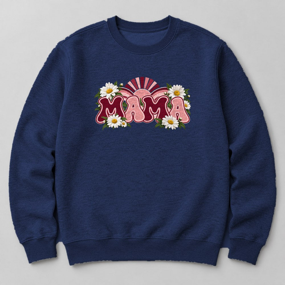 Mama Sweatshirt in Navy