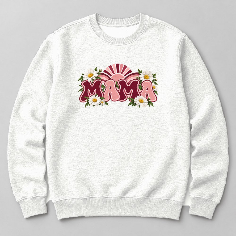 Mama Sweatshirt in White