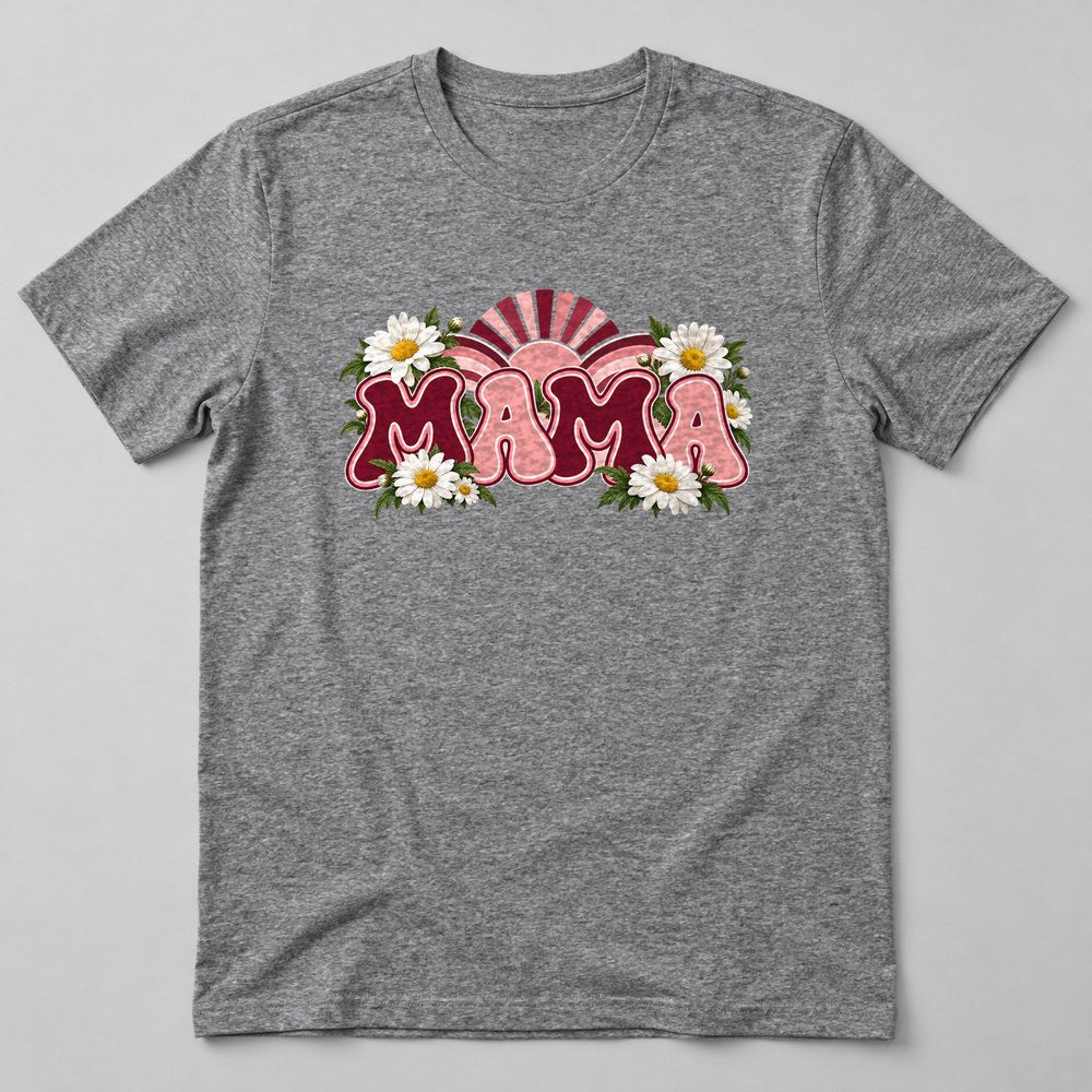 Mama T-Shirt in Heather Grey