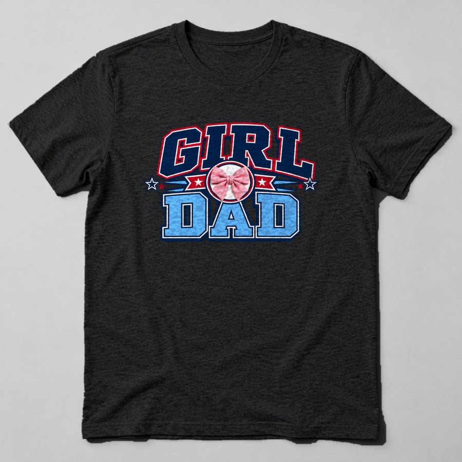 Girl Dad T-Shirt in Black