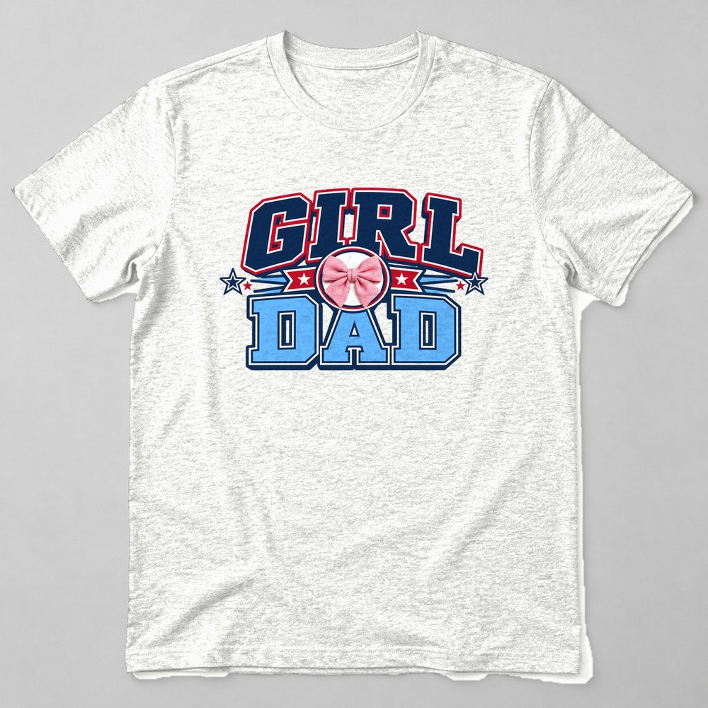 Girl Dad T-Shirt in White