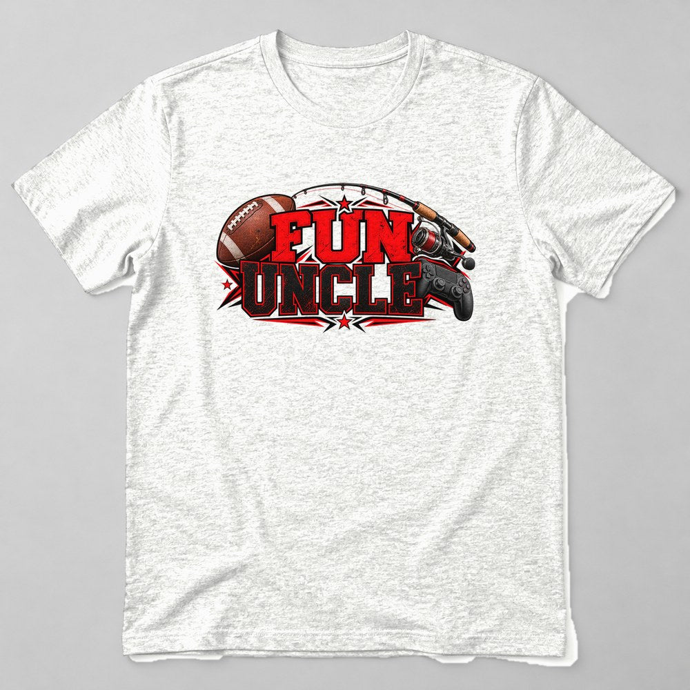 Fun Uncle T-Shirt in White