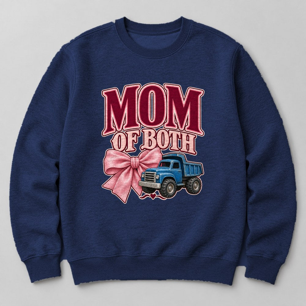 Mom of Both Sweatshirt in Navy