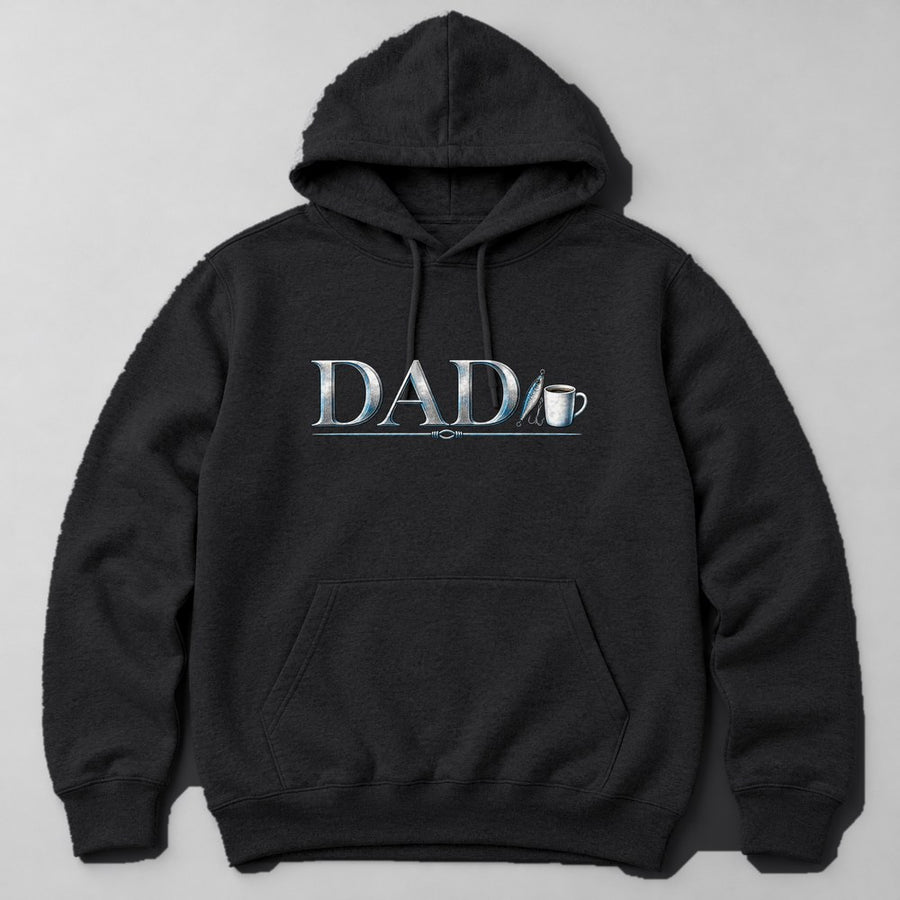 Dad Hoodie in Black
