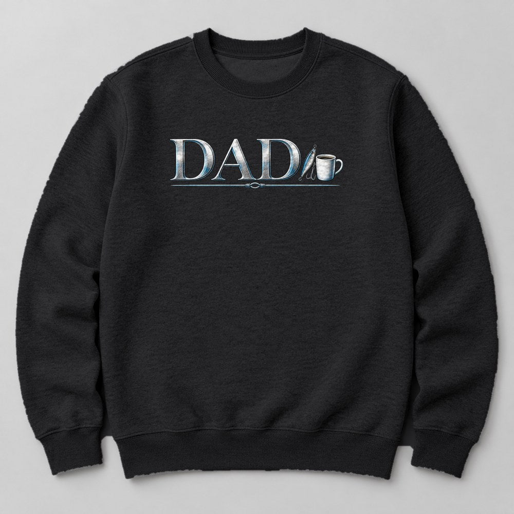 Dad Sweatshirt in Black