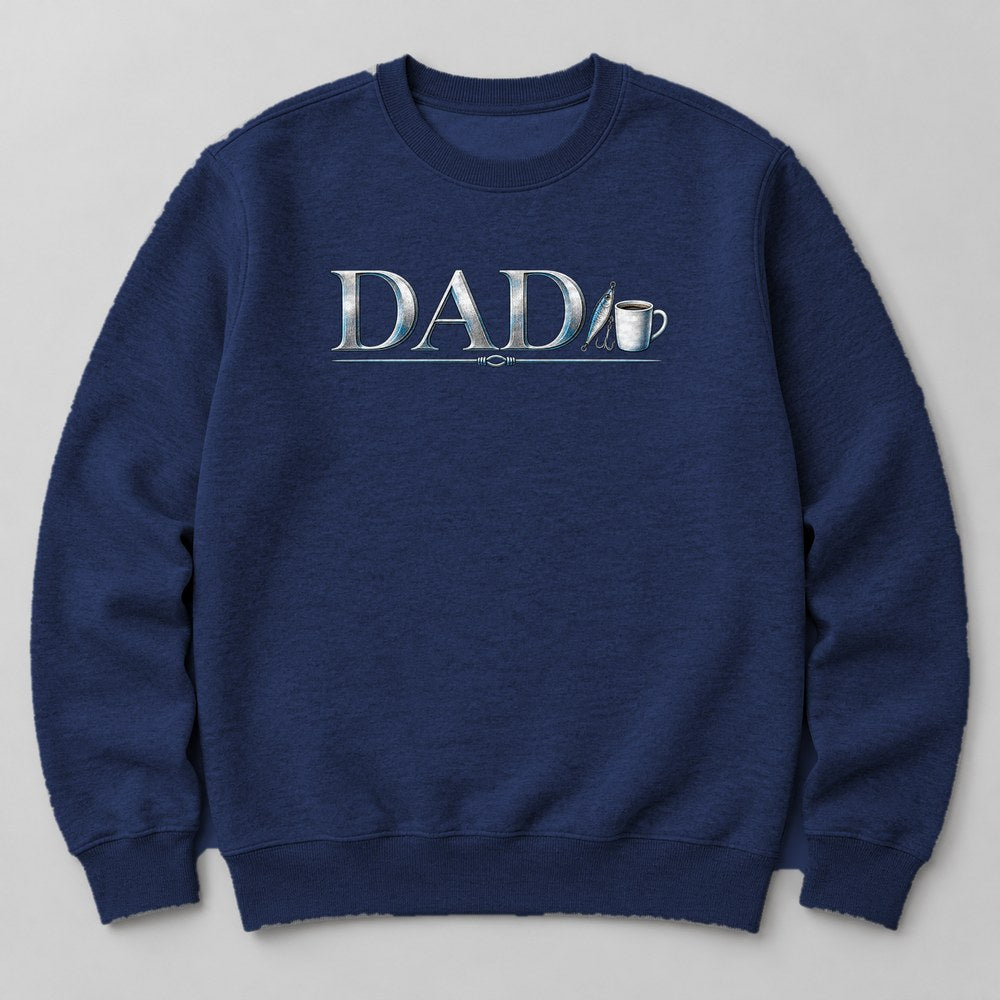 Dad Sweatshirt in Navy