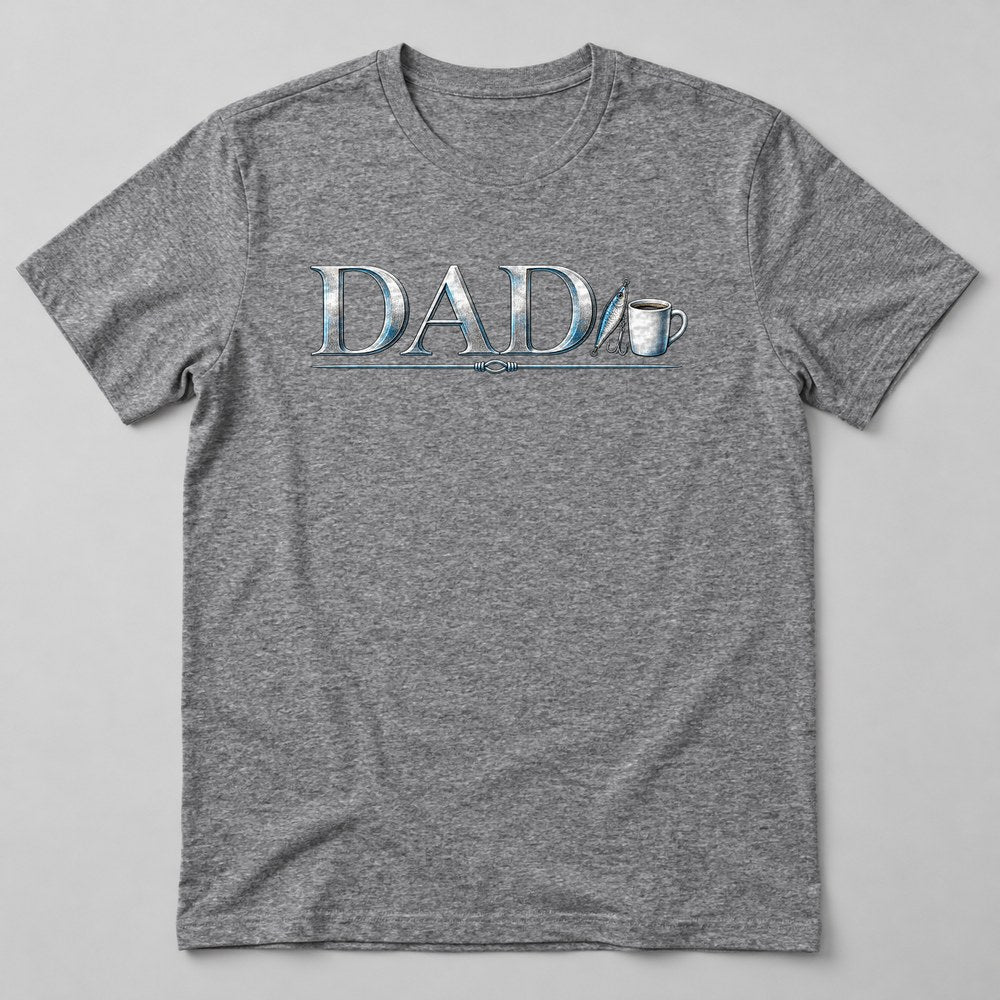 Dad T-Shirt in Heather Grey
