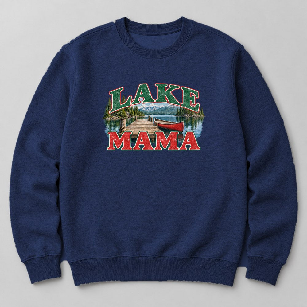 Lake Mama Sweatshirt in Navy