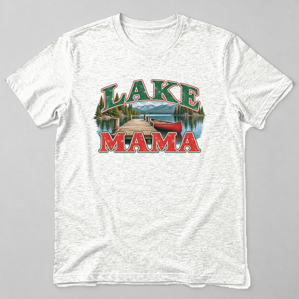 Lake Mama T-Shirt in White