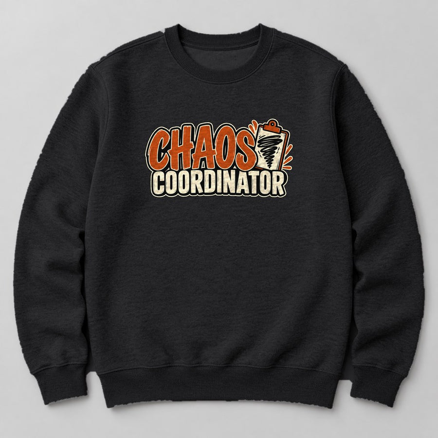 Chaos Coordinator Sweatshirt in Black
