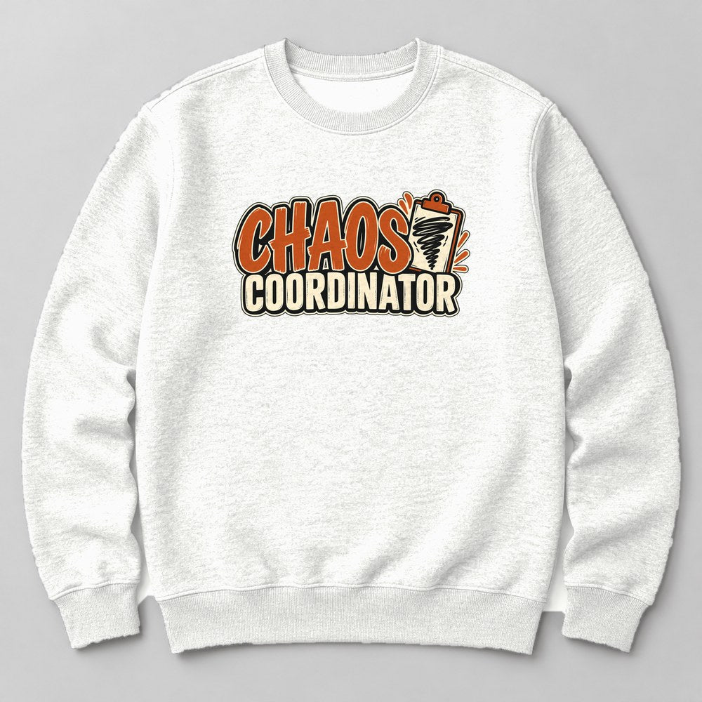 Chaos Coordinator Sweatshirt in White